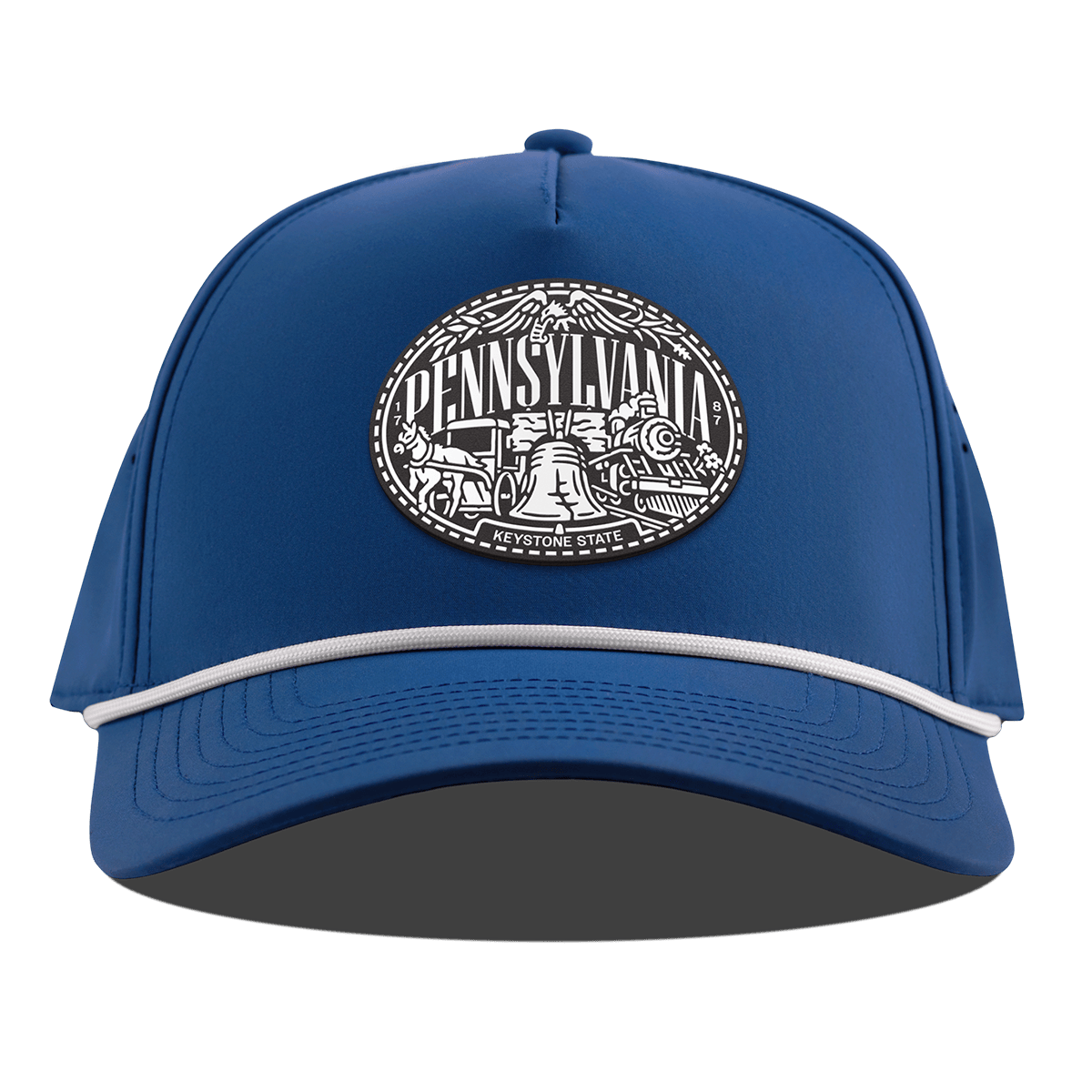Pennsylvania Traveler Curved 5 Panel Rope Royal
