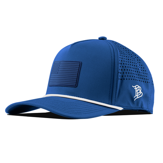 Old Glory Stealth Curved 5 Panel Rope Royal