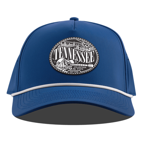Tennessee Traveler Curved 5 Panel Rope Royal