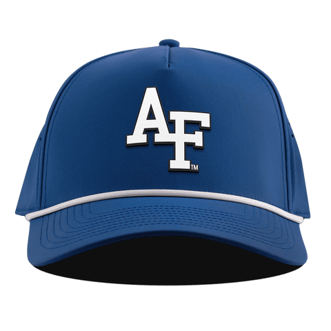 Air Force Academy "Vintage Air Force Team Logo" Curved 5 Panel Rope Royal