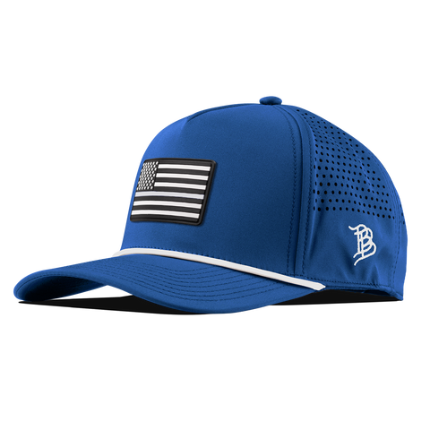 Vintage Old Glory Curved 5 Panel Rope Royal
