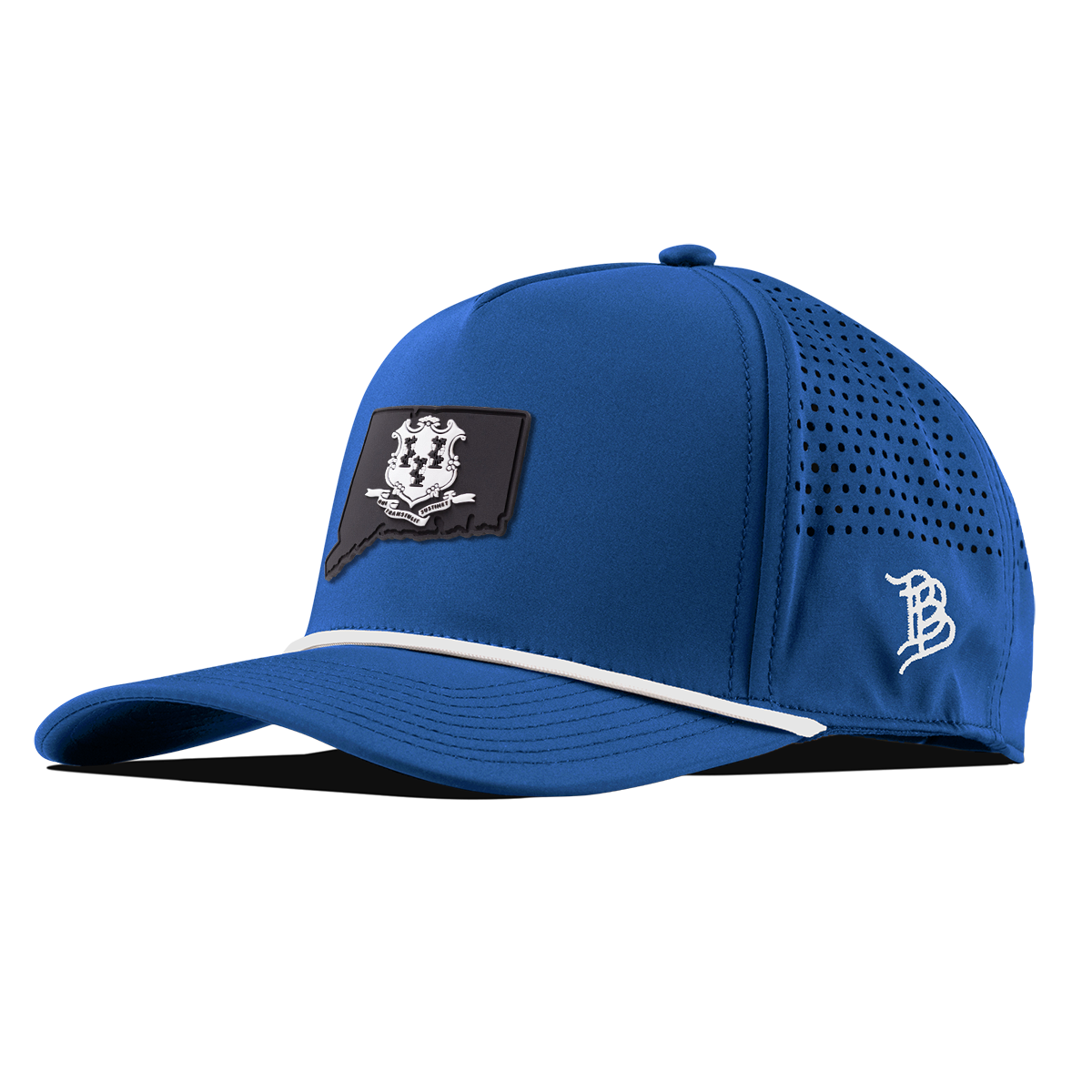 Connecticut Vintage Curved 5 Panel Rope Royal
