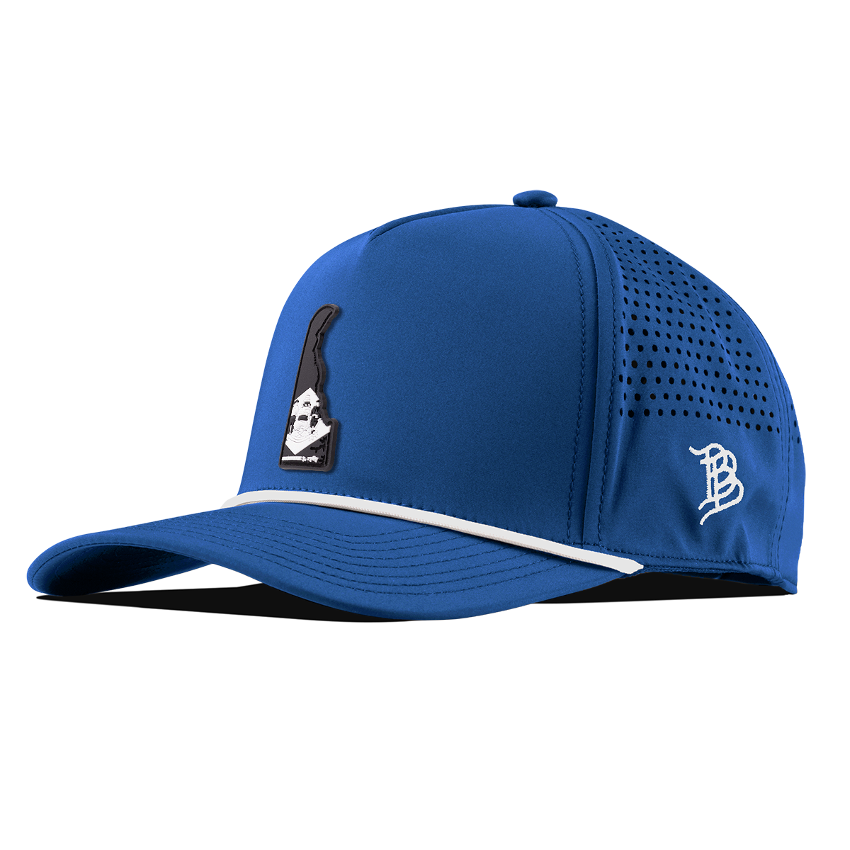 Delaware Vintage Curved 5 Panel Rope Royal