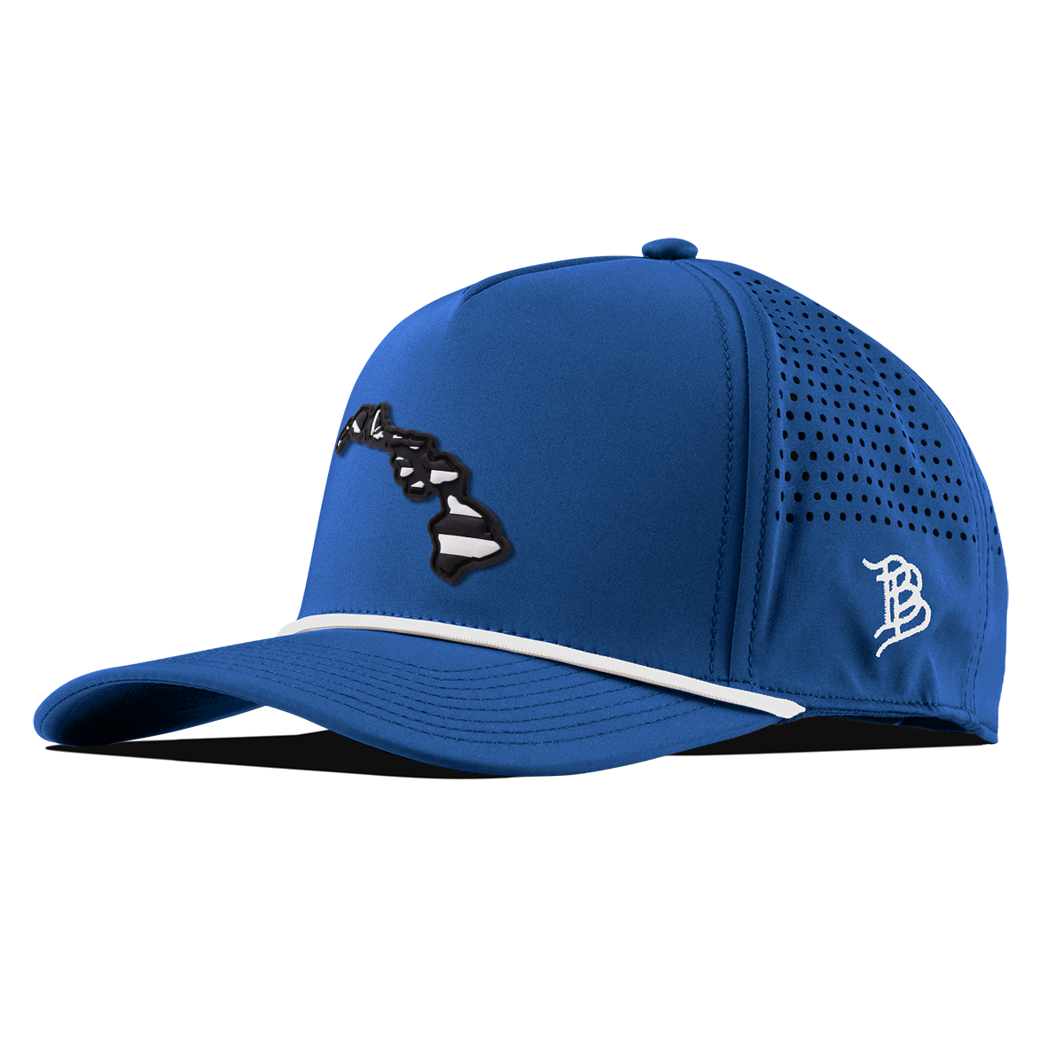 Hawaii Vintage Curved 5 Panel Rope Royal