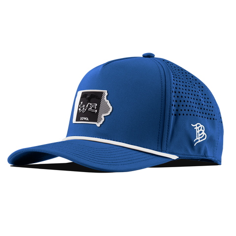 Iowa Vintage Curved 5 Panel Rope Royal