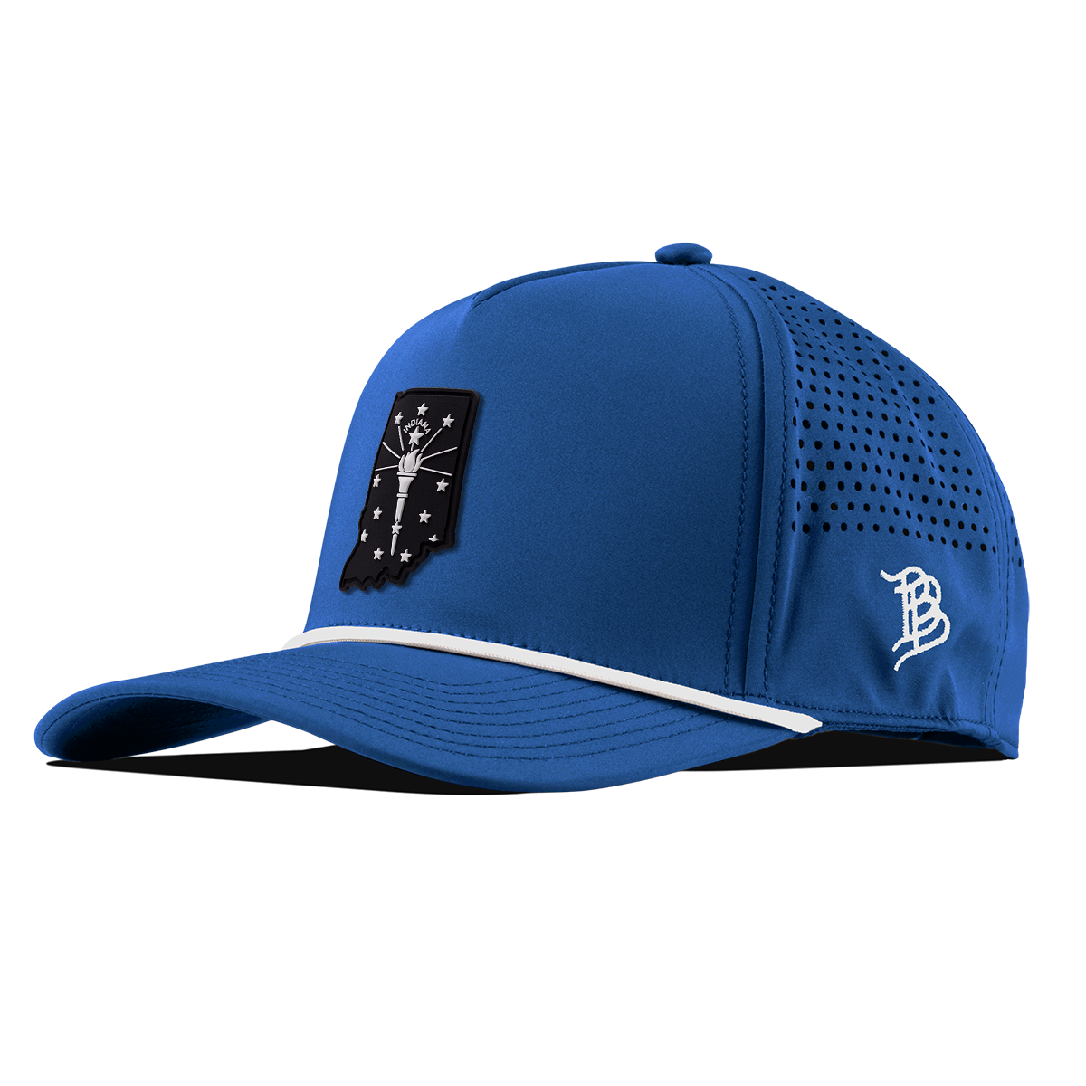 Indiana Vintage Curved 5 Panel Rope Royal
