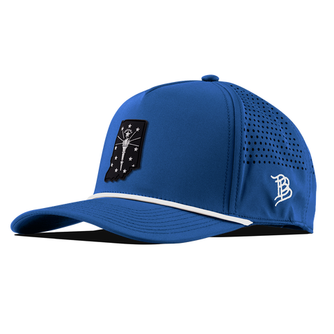 Indiana Vintage Curved 5 Panel Rope Royal