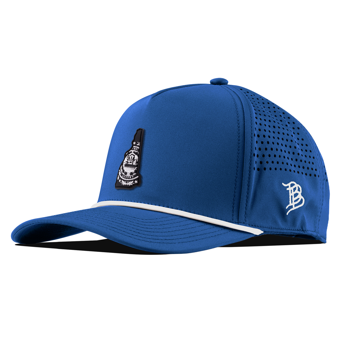 New Hampshire Vintage Curved 5 Panel Rope Royal