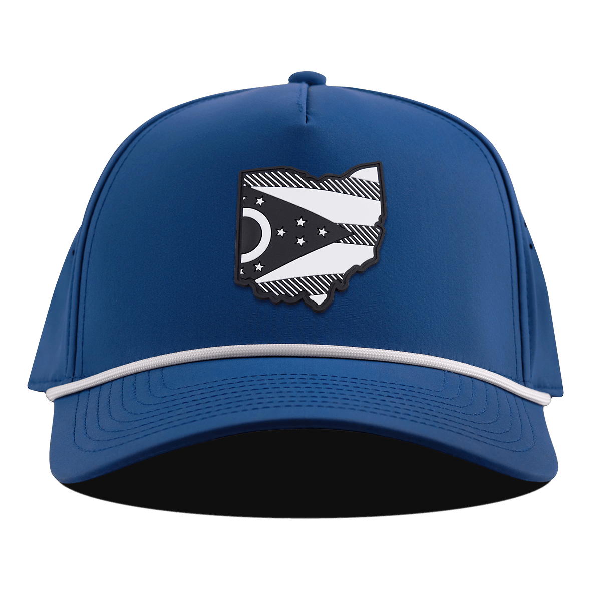 Ohio Vintage Curved 5 Panel Rope Royal