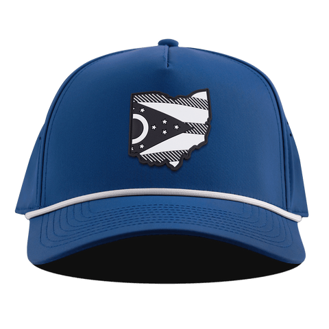 Ohio Vintage Curved 5 Panel Rope Royal