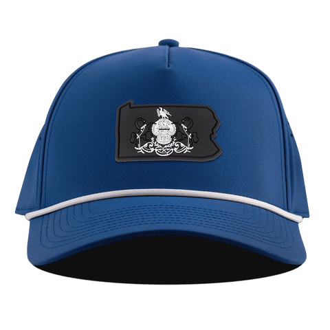 Pennsylvania Vintage Curved 5 Panel Rope Royal