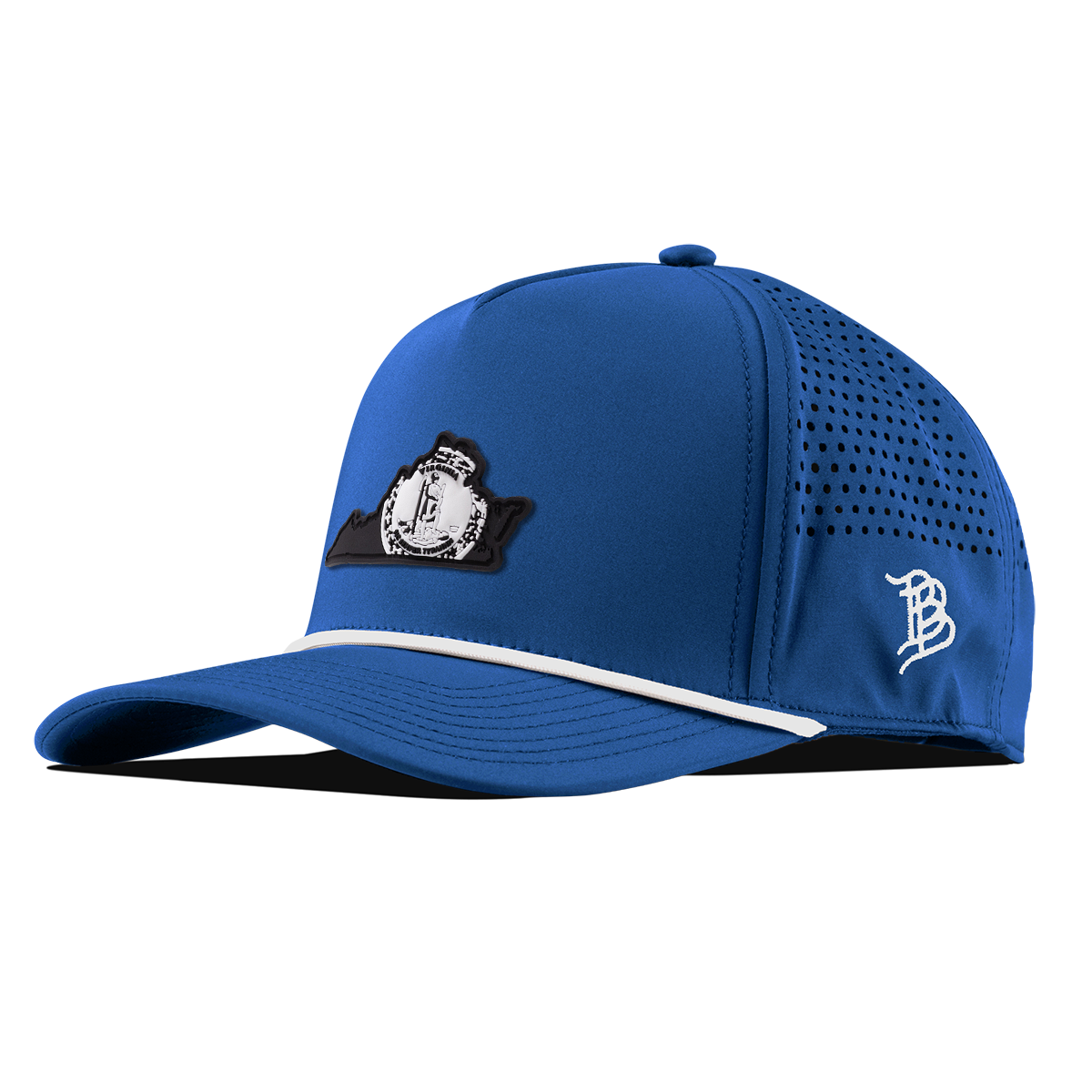 Virginia Vintage Curved 5 Panel Rope Royal