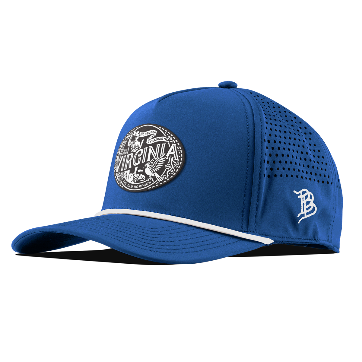 Virginia Traveler Curved 5 Panel Rope Royal