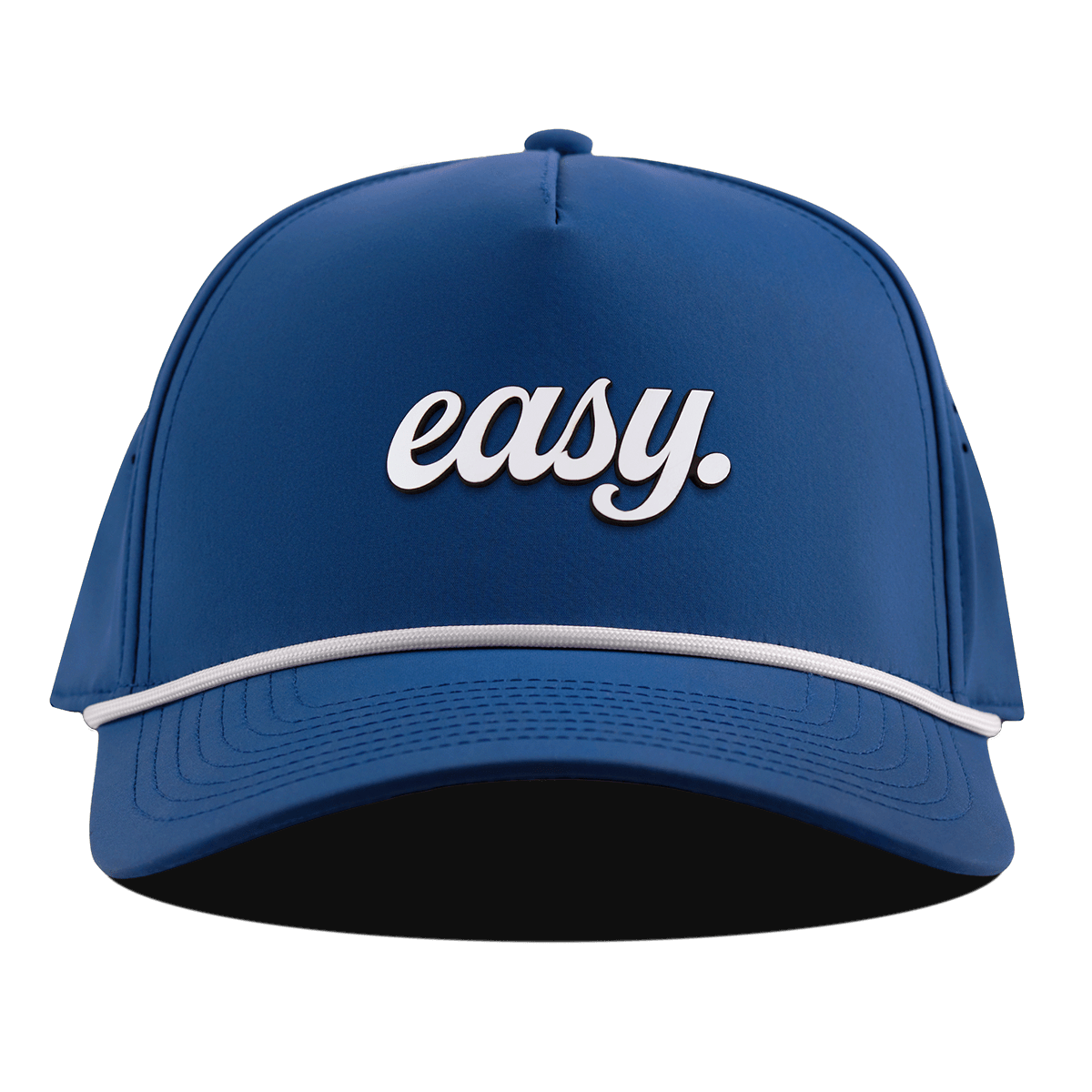 Easy Script Curved 5 Panel Rope Royal