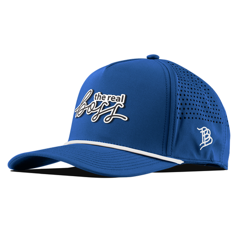 The Real Boss Curved 5 Panel Rope Royal
