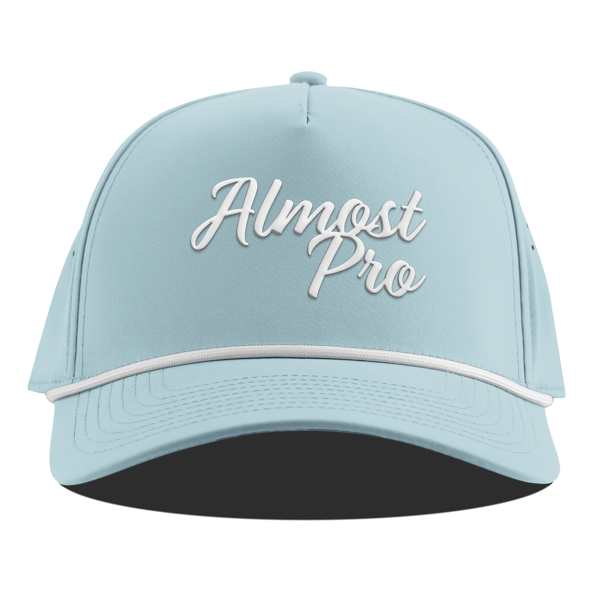 Hailey Ostrom "Almost Pro" Curved 5 Panel Rope Sky Blue