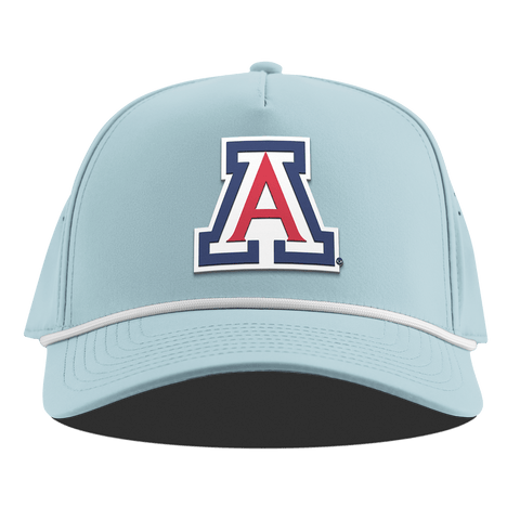 University of Arizona "Arizona Block" Curved 5 Panel Rope Sky Blue