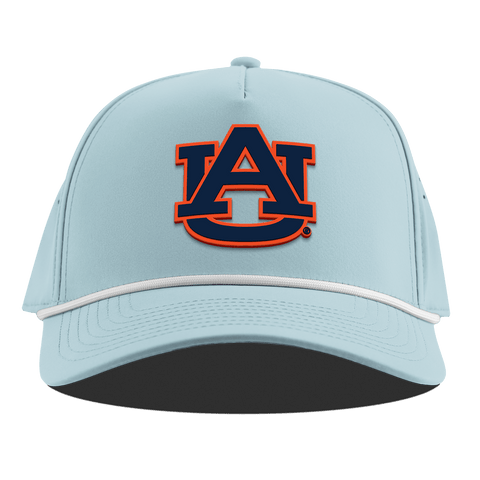 Auburn University "Auburn Team Logo" Curved 5 Panel Rope Sky Blue