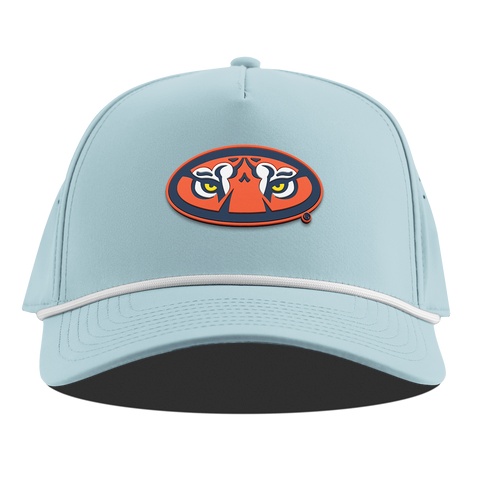 Auburn University "Auburn Tiger Eyes" Curved 5 Panel Rope Sky Blue