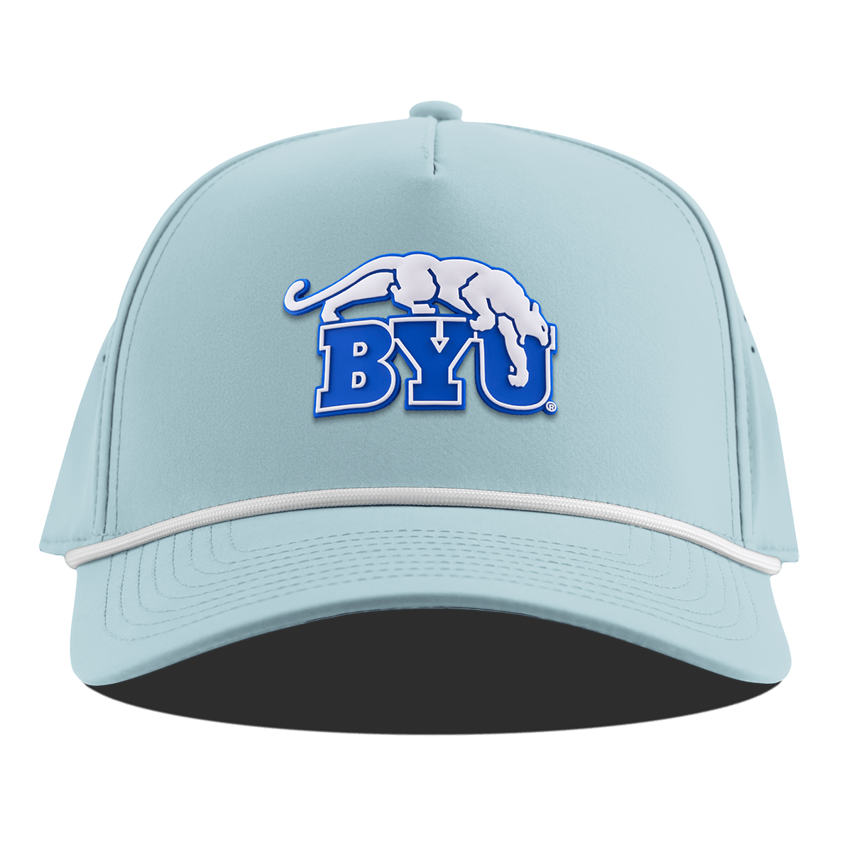 BYU "BYU Cougars" Curved 5 Panel Rope Sky Blue