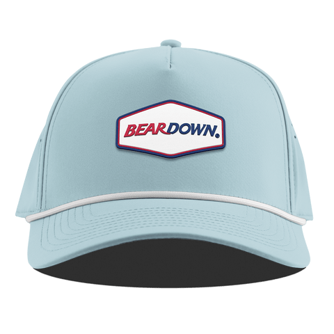 University of Arizona "Bear Down Arizona" Curved 5 Panel Rope Sky Blue