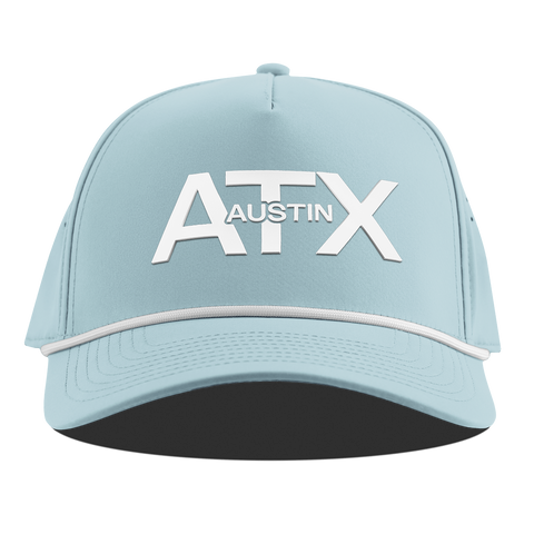 City Block Austin Curved 5 Panel Rope Sky Blue