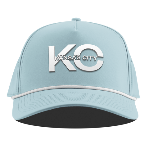 City Block Kansas City Curved 5 Panel Rope Sky Blue