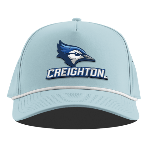 Creighton University "Creighton Team Logo" Curved 5 Panel Rope Sky Blue