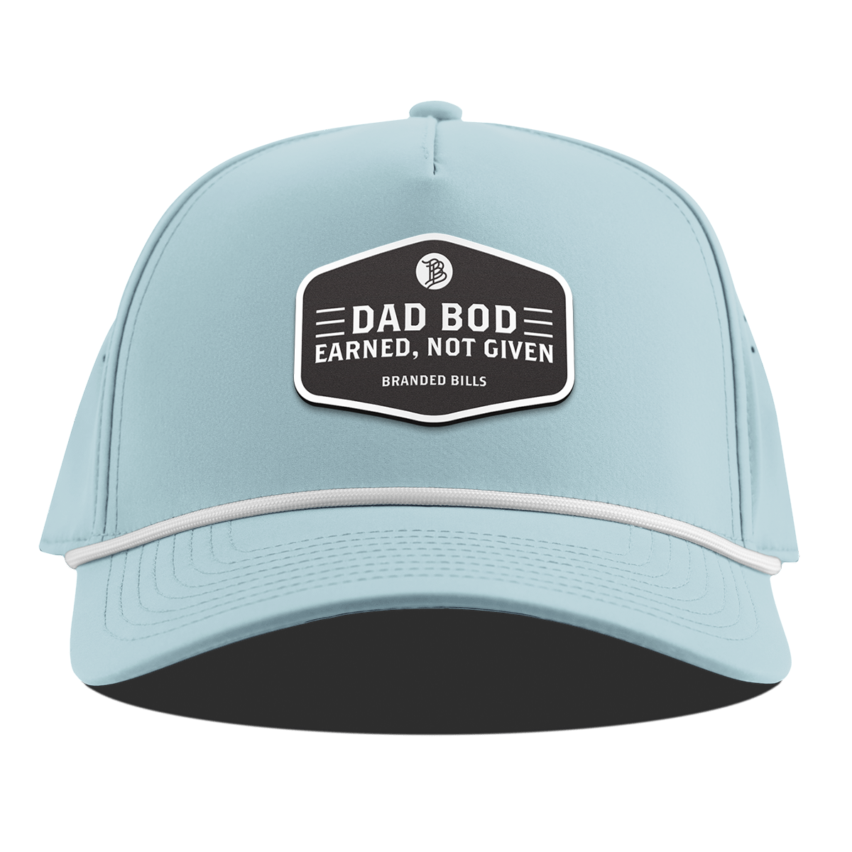 Dad Bod Curved 5 Panel Rope Sky Blue