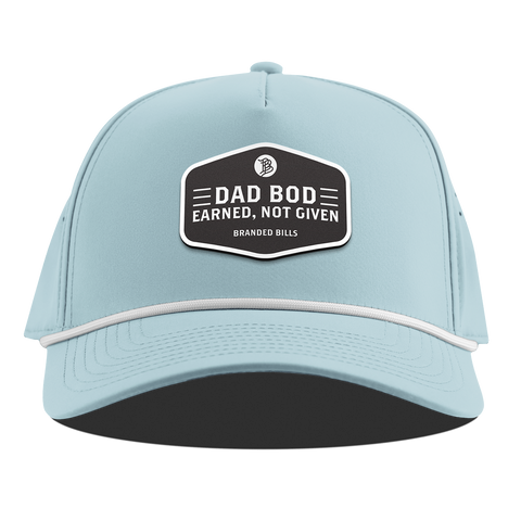 Dad Bod Curved 5 Panel Rope Sky Blue
