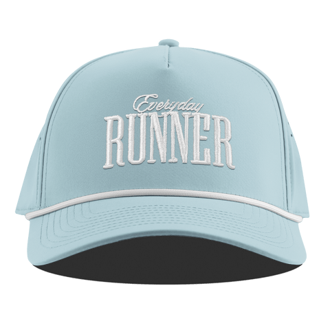 Everyday Runner Curved 5 Panel Rope Sky Blue