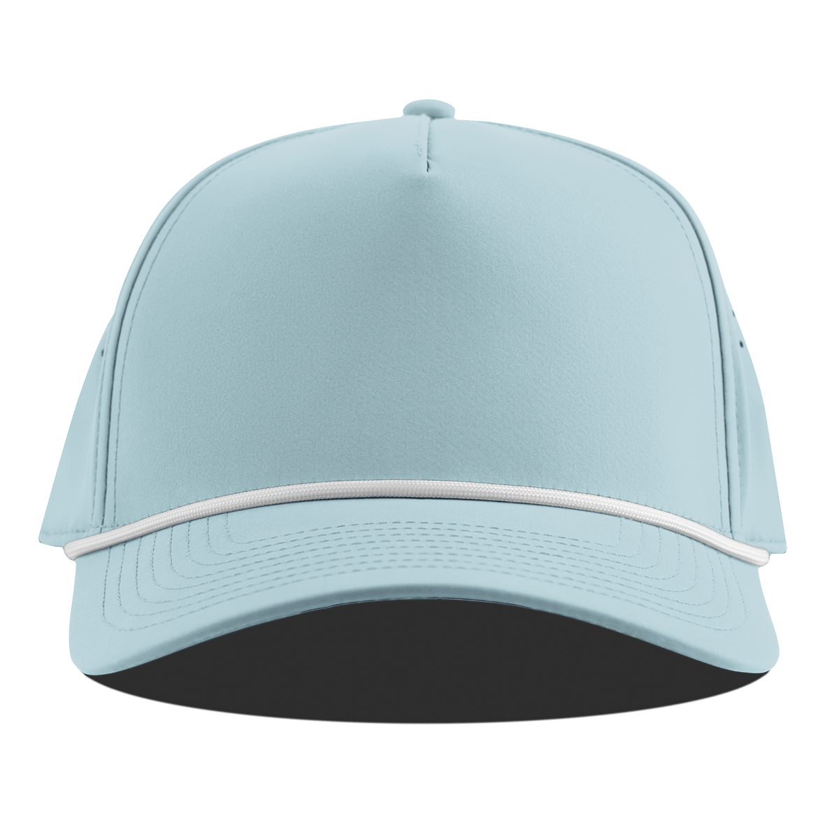 Bare Curved 5 Panel Rope Sky Blue Front