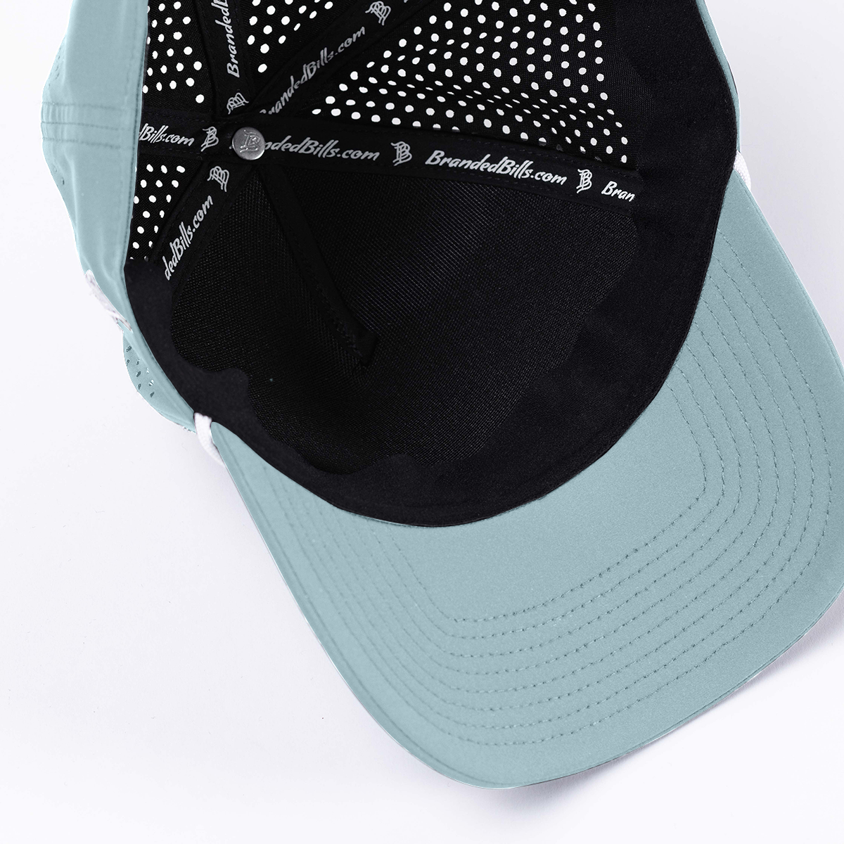 Bare Curved 5 Panel Rope Sky Blue