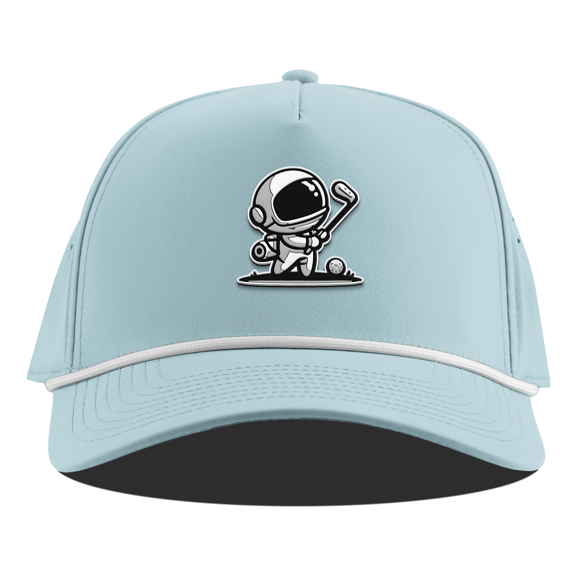 Moon Shot Curved 5 Panel Rope Sky Blue