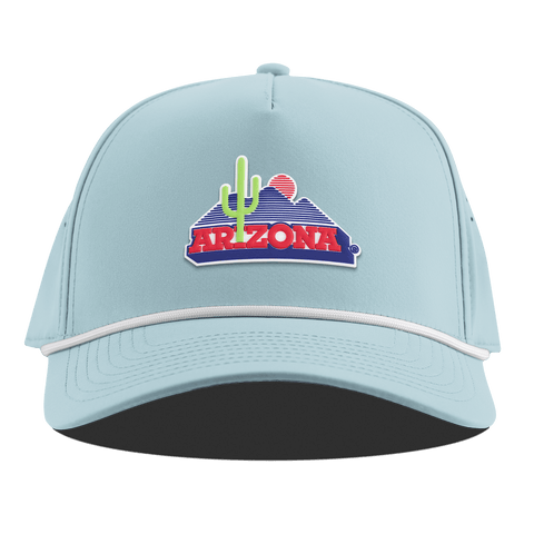 University of Arizona "OG Arizona" Curved 5 Panel Rope Sky Blue