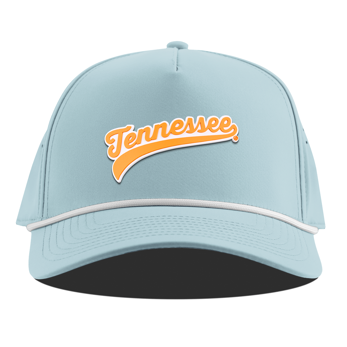 University of Tennessee "Tennessee Script" Curved 5 Panel Rope Sky Blue