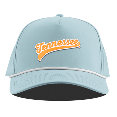 University of Tennessee "Tennessee Script" Curved 5 Panel Rope Sky Blue