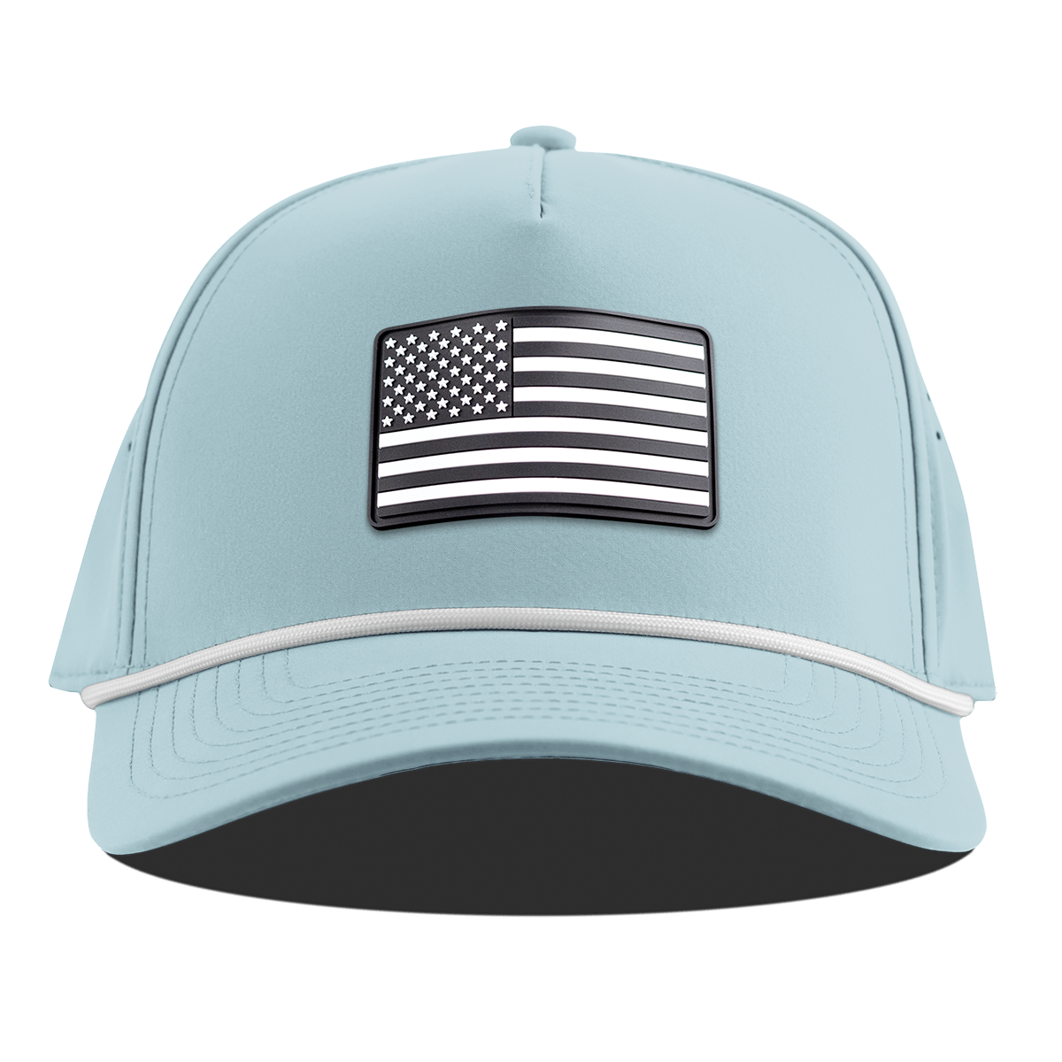 Vintage Old Glory Curved 5 Panel Rope Sky Blue