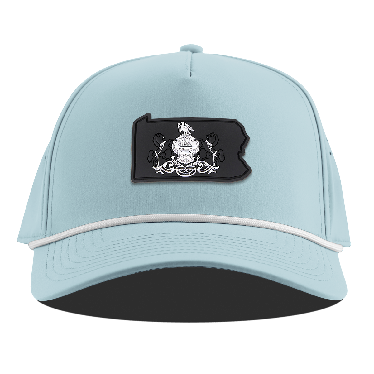 Pennsylvania Vintage Curved 5 Panel Rope Sky Blue