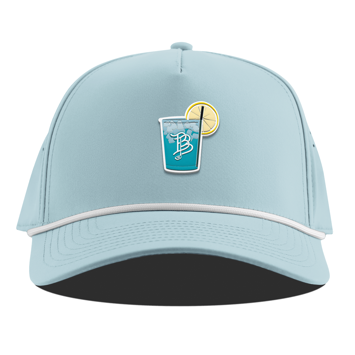 Water Hazard Curved 5 Panel Rope Sky Blue