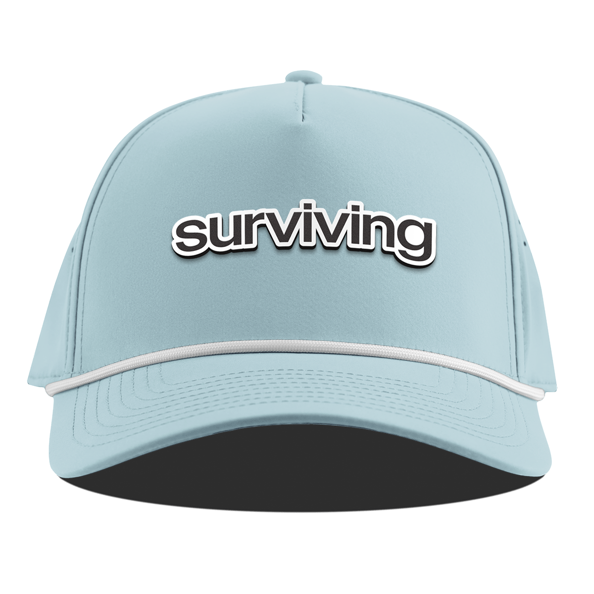 Surviving Curved 5 Panel Rope Sky Blue