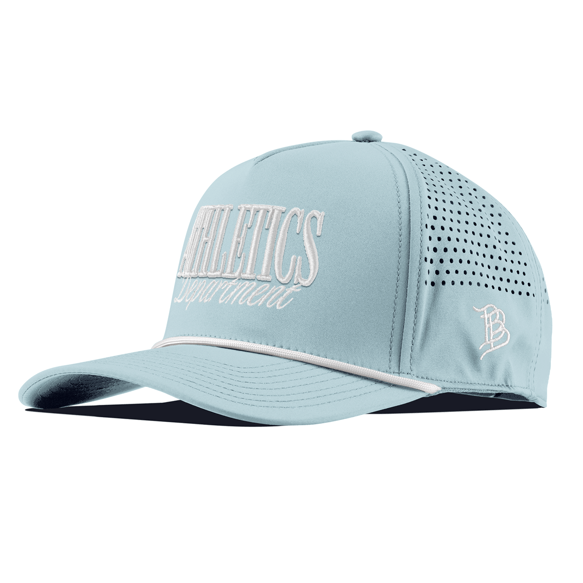 Athletics Department Curved 5 Panel Rope Sky Blue