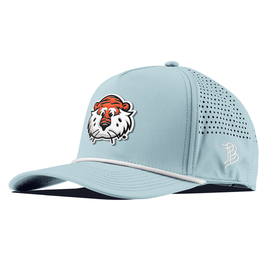 Auburn University "Aubie The Tiger" Curved 5 Panel Rope Sky Blue