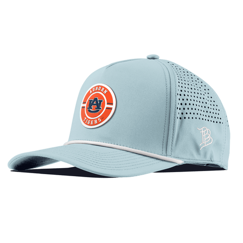 Auburn University "Auburn Seal" Curved 5 Panel Rope Sky Blue