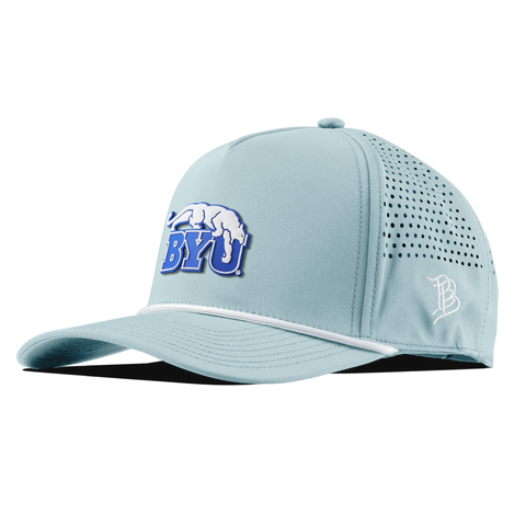 BYU "BYU Cougars" Curved 5 Panel Rope Back Sky Blue/White