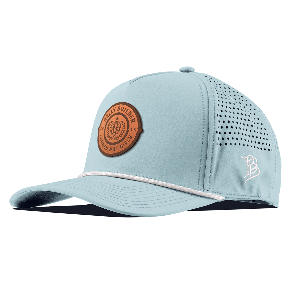 Belly Builder Curved 5 Panel Rope Sky Blue
