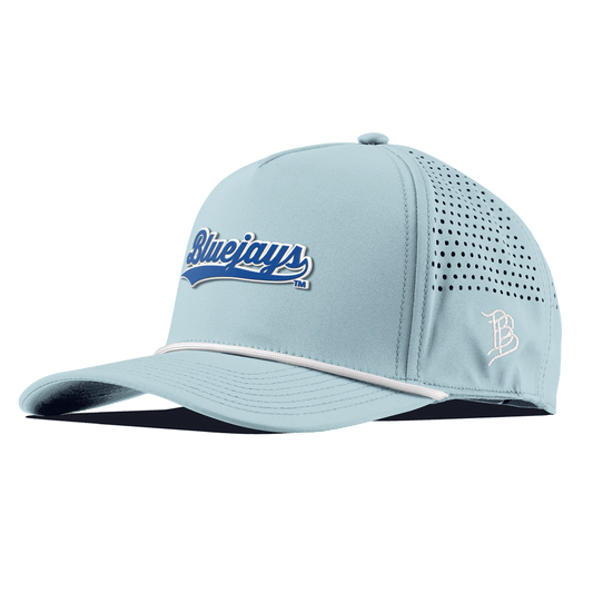 Creighton University "Bluejays Script" Curved 5 Panel Rope Sky Blue