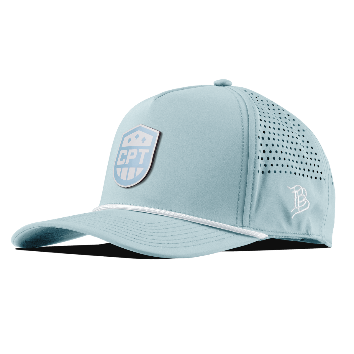 CPT Sky Blue Curved 5 Panel Rope Sky Blue/White