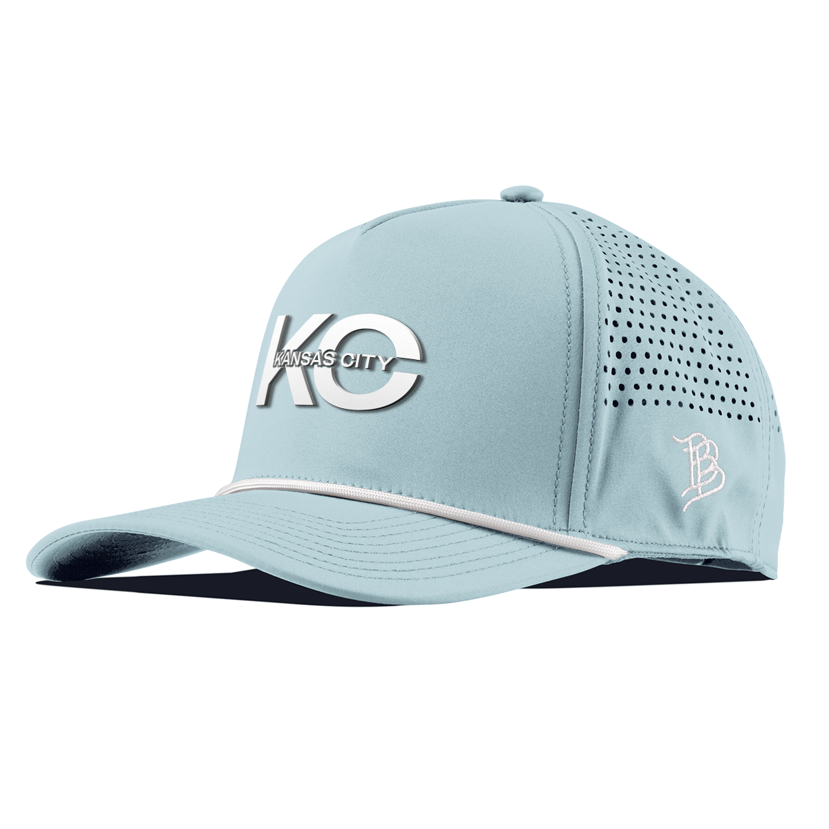 City Block Kansas City Curved 5 Panel Rope Sky Blue