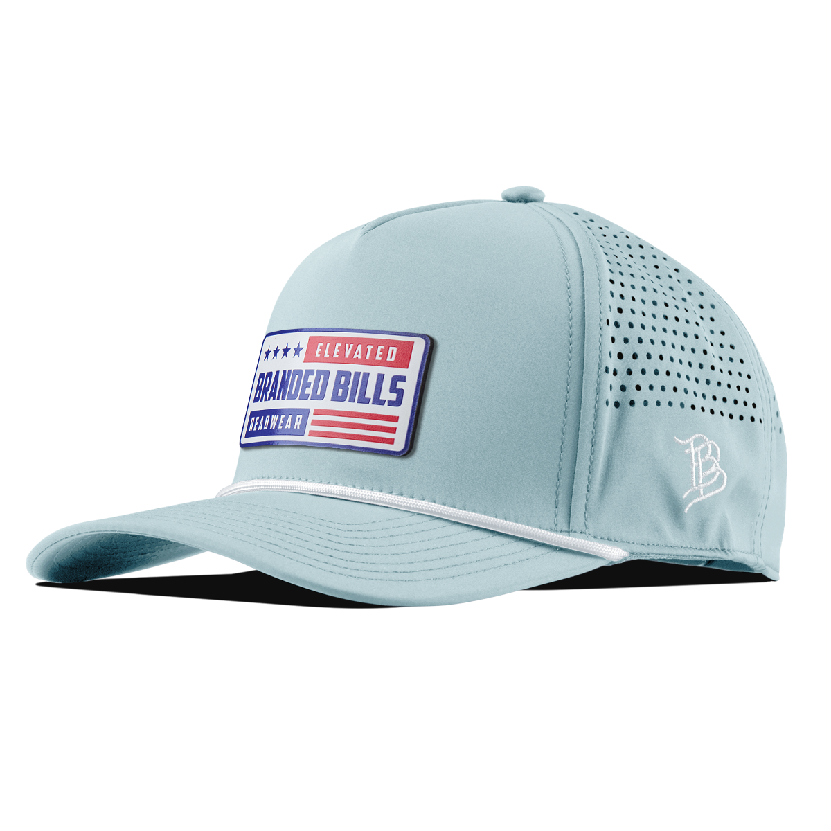 Home Team Curved 5 Panel Rope Skyblue/White